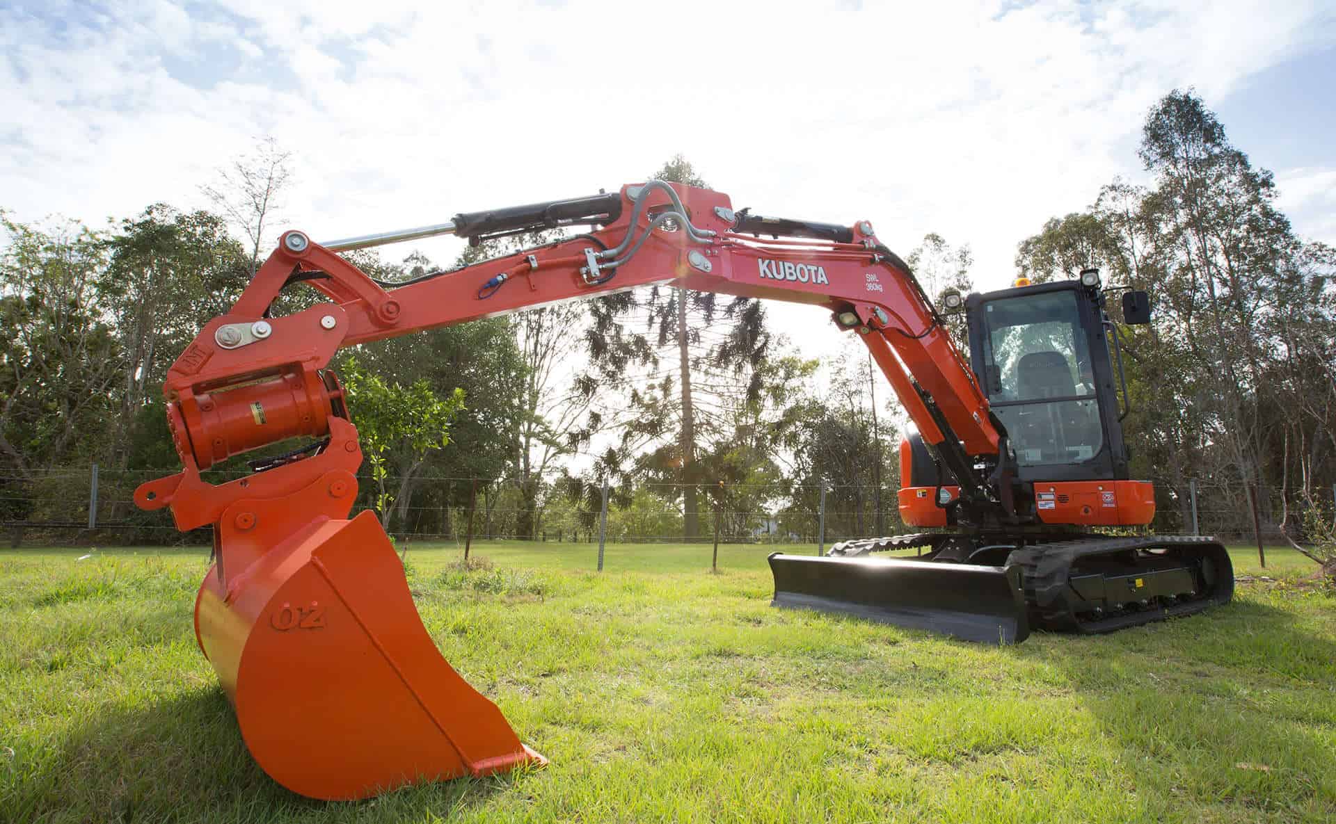 Kubota mini excavator package deals