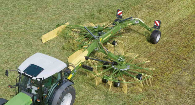 Twin Rotor Side Delivery Rakes in Queensland