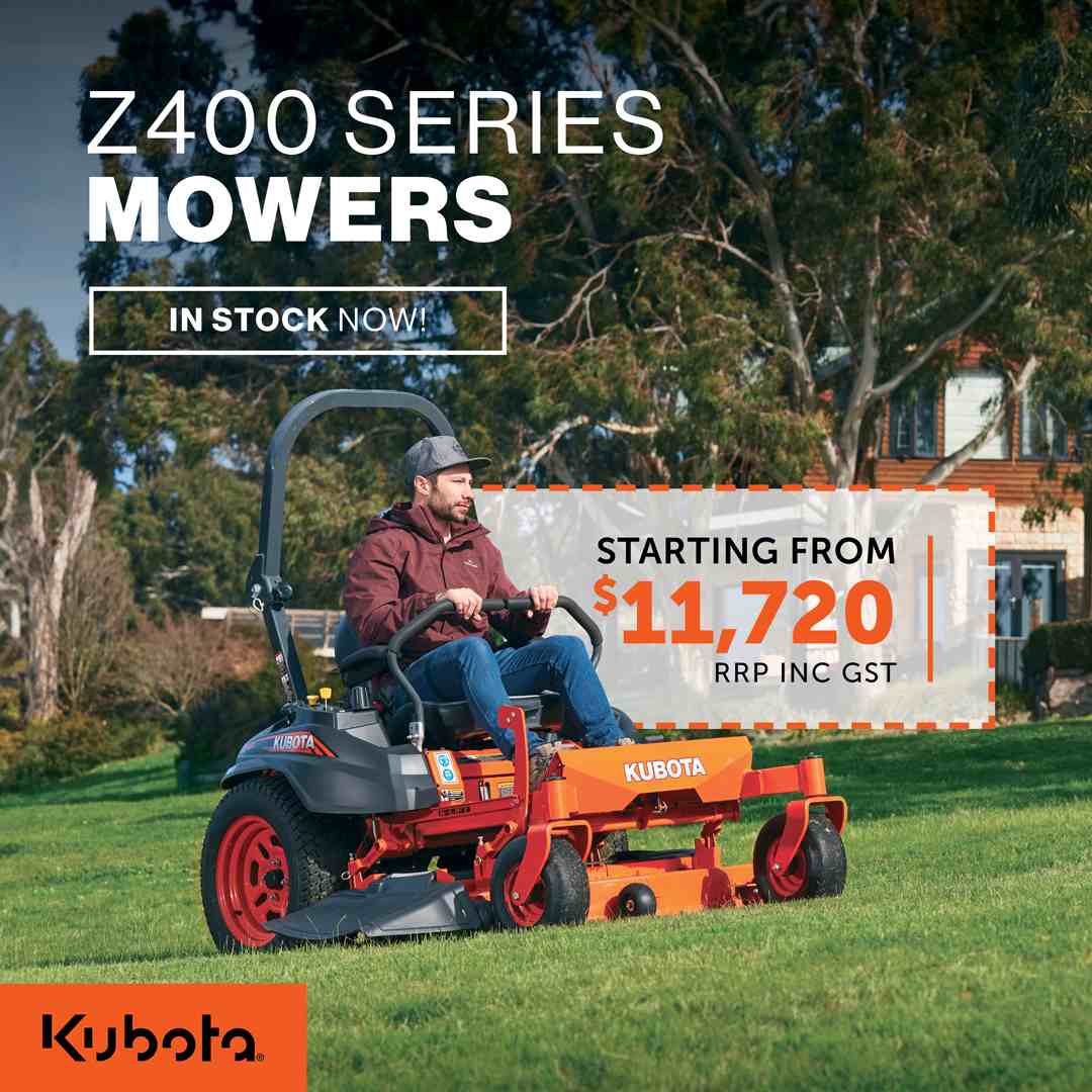 Z400 Series Mowers in QLD by Allclass Kuboto