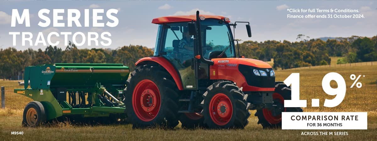 M Series Tractors on Installments in Queensland