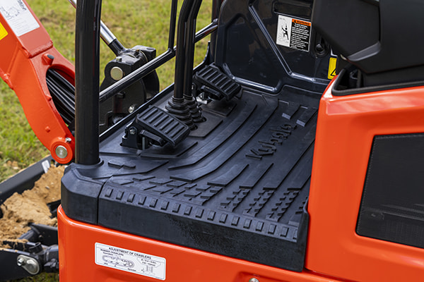 Kubota U17-5 Premium Excavator Operator Space in Queensland