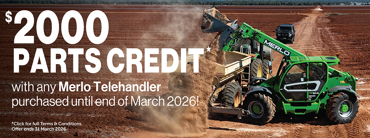 $2k Parts Credit on Merlo