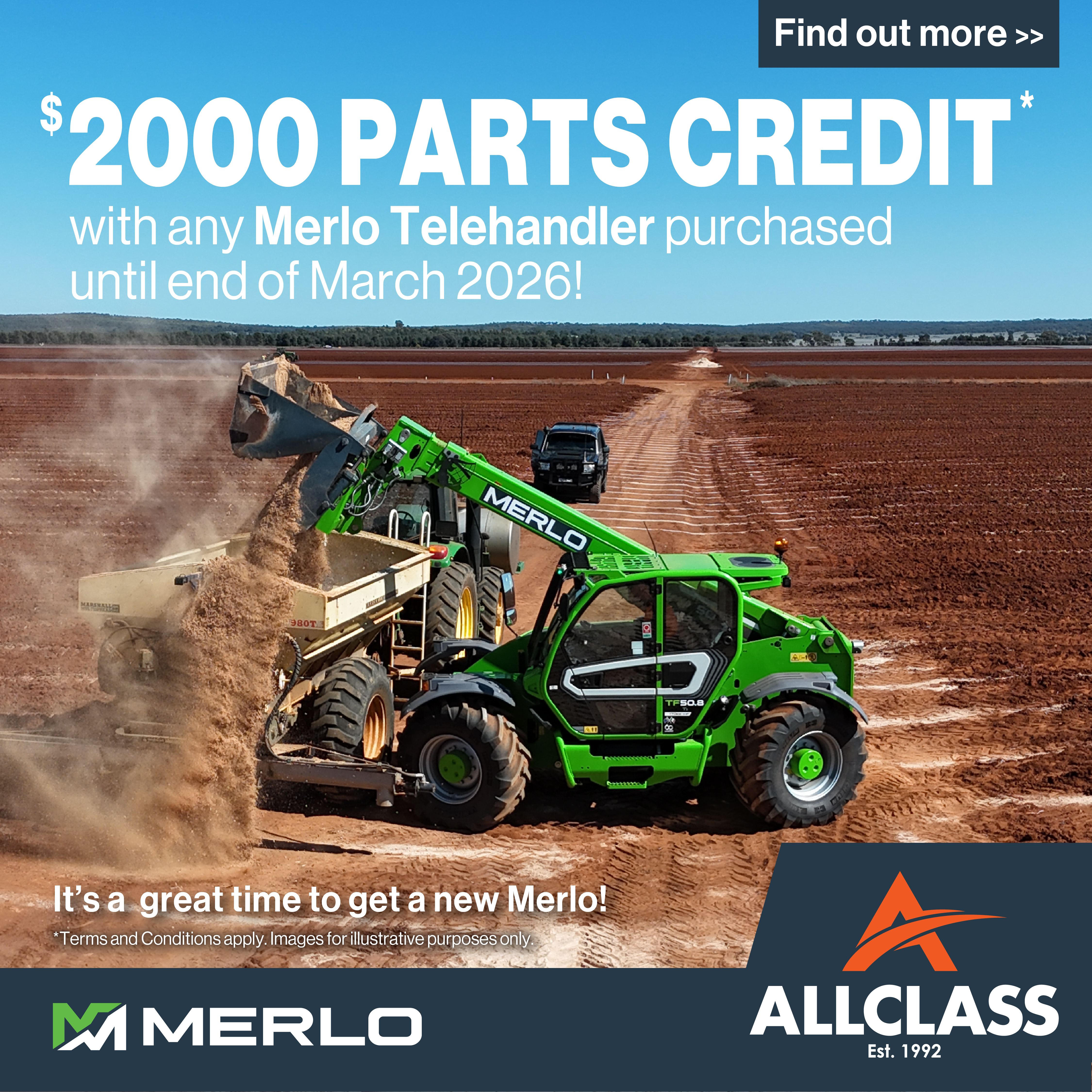 Merlo - Hire. Try. Buy!