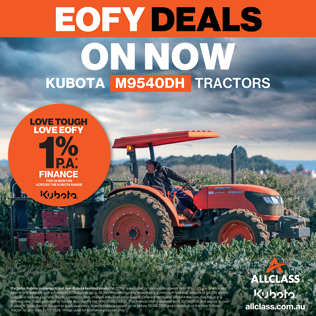 2026 EOFY Deal on M9540DH Tractor