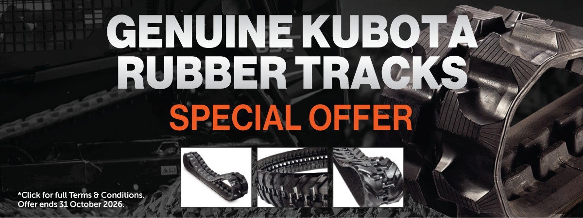 Rubber Tracks Special Offer until 31 October 2026